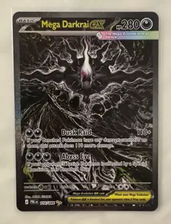 Mega Darkrai ex SIR 116/084 WELL CENTERED front pokemon - Image 1