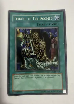 Yu-Gi-Oh! Tribute to The Doomed MRD-057 Metal Raiders Super Rare Foil - Image 1