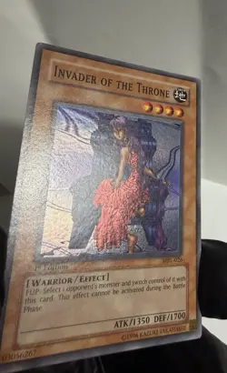 Yu-Gi-Oh! Invader of the Throne MRL-026 Magic Ruler 1st Ed Foil English MP - Image 4