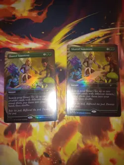Shared Summons (1308) -MTG Rainbow FOIL- Secret Lair Festival in a Box x2 - Image 1