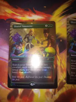 Shared Summons (1308) -MTG Rainbow FOIL- Secret Lair Festival in a Box x2 - Image 2