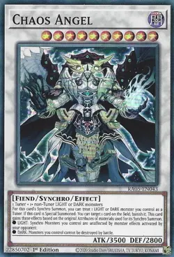 Chaos Angel - RA05-EN043 - NM - Super Rare - 1st edition - Yugioh - Image 1