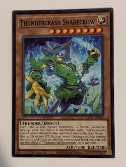 1x Thundercrash Snarecrow 1st Edition Common CORI-EN084 Yu-Gi-Oh! - Image 1