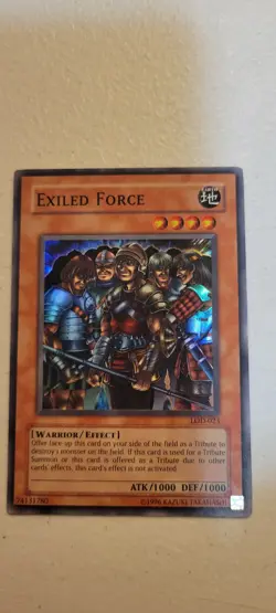 Exiled Force (LOD-023)Super Rare Pack Fresh Never Played - Image 1