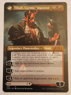 Valki, God of Lies #286 Borderless Mythic MTG NM + - Image 2