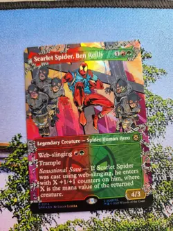 Marvel's Spider-Man Scarlet Spider, Ben Reilly Foil 0214 - Image 1