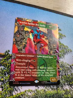 Marvel's Spider-Man Scarlet Spider, Ben Reilly Foil 0214 - Image 3