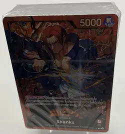 One Piece TCG RED Shanks Starter Deck ST-23 English Factory Sealed Deck Only - Image 1