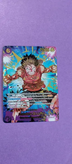 One Piece Monkey D Luffy - EB02-061 - SP SEC - PRB02 Premium NEAR MINT - Image 1