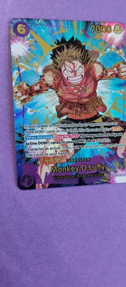 One Piece Monkey D Luffy - EB02-061 - SP SEC - PRB02 Premium NEAR MINT - Image 2