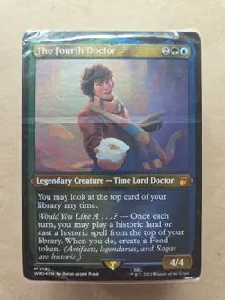 MTG Beyond Doctor Who Fourth Doctor Commander Deck No Box Sealed Pack - Image 1