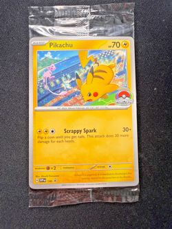 Pokemon TCG Pikachu SVP190 – 2024 World Championships Promo – Sealed - 1 - Image 2