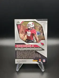 2024 Panini Prizm - Rookies Marvin Harrison Jr. #375 Disco Prizm (RC) - Image 2