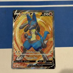 Lucario V SWSH213 SWSH: Sword & Shield Promo Cards Holo - Image 1