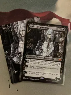 MTG Magic: The Gathering- Sorin the Mirthless -Showcase 297 VOW Crimson Vow NM! - Image 1