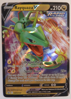 Rayquaza V Promo SWSH: Sword & Shield Promo Cards SWSH147 NM - Image 1