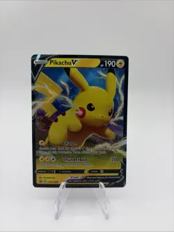 Pokemon TCG SWSH: Sword & Shield Promo Cards #SWSH061 Pikachu V - Image 1