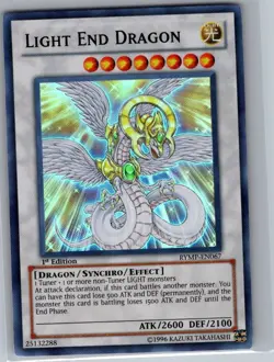 Light End Dragon RYMP-EN067 Ra Yellow Mega Pack - Yu Gi Oh Card - NM - Image 1