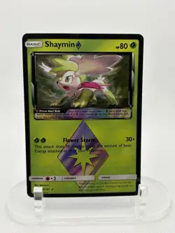 Shaymin Prism Star Prism Rare SM - Team Up 10/181 NM Pokemon Card - Image 1