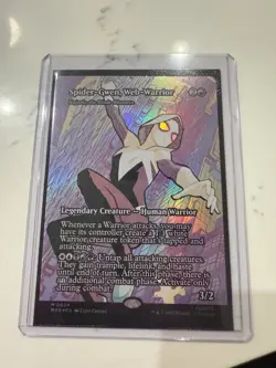 Spider-Gwen, Web-Warrior - Najeela, the Blade-Blossom (Borderless) - Foiled - Image 1