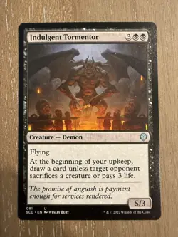 Indulgent Tormentor - NM U : Commander 2022 SD's - Image 1