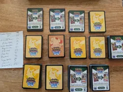 670 Card Lot Of Unredeemed Pokemon Live TCG Codes Prismatic Destined Rivals 151 - Image 1