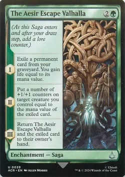 The Aesir Escape Valhalla - U39 - MTG - Universes Beyond: Assassin's Creed (ACR) - Image 1