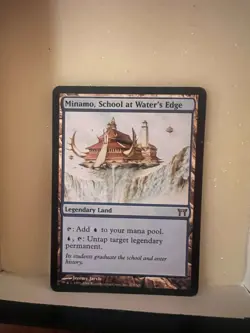 Minamo, School at Water's Edge - MTG Champions of Kamigawa - Rare 279/306 - LP - Image 1