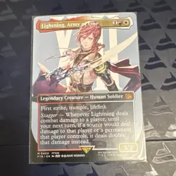 Wizards MTG Lightning, Army of One 0400 Final Fantasy Regular English - Image 1