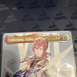Wizards MTG Lightning, Army of One 0400 Final Fantasy Regular English - Image 2