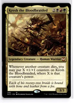 Kresh the Bloodbraided 345 Commander: Streets of New Capenna MTG NM - Image 1