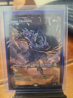 Super Shredder (Showcase) Teenage Mutant Ninja Turtles Foil MTG - Image 1
