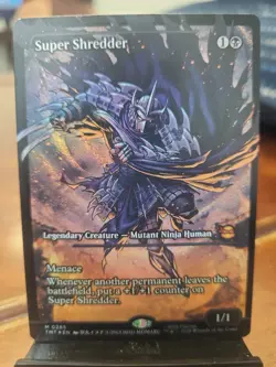 Super Shredder (Showcase) Teenage Mutant Ninja Turtles Foil MTG - Image 2