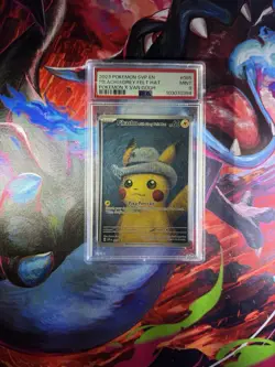 2023 Pokemon SVP EN Pikachu with Grey Felt Hat #085 PSA 9 Van Gogh Promo - Image 3