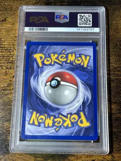 1999 POKEMON MOVIE PROMO MEWTWO #3 RARE WOTC PROMO STAMPED PSA 8 - Image 2