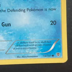 Squirtle 14/101 Plasma Blast Common Pokemon TCG LP - Image 5