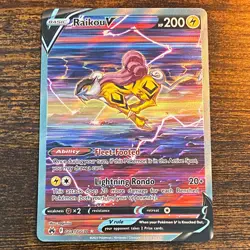 The Pokemon Company Pokemon TCG Raikou V GG41/GG70 Ultra Rare Holo Eng - Image 1