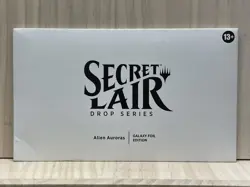 Magic the Gathering MTG Secret Lair: Alien Auroras Galaxy Foil Edition - Image 1