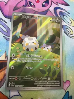 Togedemaru 104/094 Holo ME02 Phantasmal Flames Pokemon NM Card - Image 1