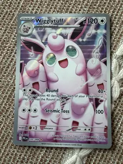 Pokemon TCG Wigglytuff Illistration Holo Rare 105/094 - Image 1