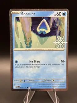 Snorunt - Cosmo Holo W SWIRL Snowflake Print - 037/182 - Paradox Rift - NM/M - Image 1