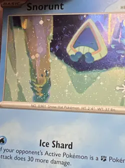 Snorunt - Cosmo Holo W SWIRL Snowflake Print - 037/182 - Paradox Rift - NM/M - Image 3