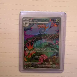 Pokemon TCG Gloom 198/197 Illustration Rare SV03 Obsidian Flames Holo English - Image 1