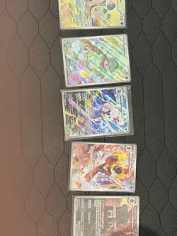 Lot Of 5 Pokemon IRs And Full arts From Pitch Black NM. Freshly Pulled!! - Image 3