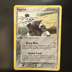 Pokemon Aggron 2/92 Holo Rare Legend Maker NM Condition - Image 1