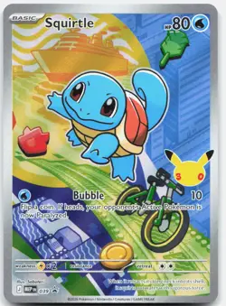 Pokemon TCG Squirtle 039 ME: Mega Evolution Promo 2025 NM - Image 1