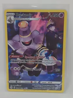Dusknoir #TG06/TG30 Pokemon Brilliant Stars Trainer Gallery Holo Rare - Image 1