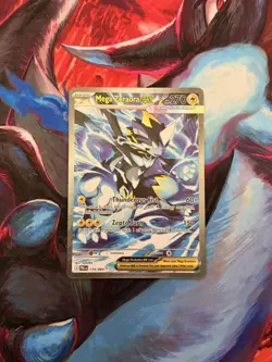 Pokemon - Mega Zeraora ex 114/084 SIR | Me05: Pitch Black | Mint / Near Mint - Image 1