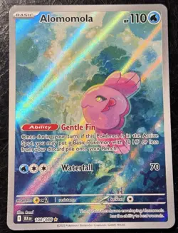 Alomomola 108/086 Sv: Black Bolt Illustration Rare Pokemon TCG Near Mint - Image 1