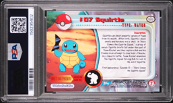 1999 Topps Pokemon T.V. #7 Squirtle GEM MINT -PSA 10 - BLUE LOGO - 1ST PRINT - - Image 2